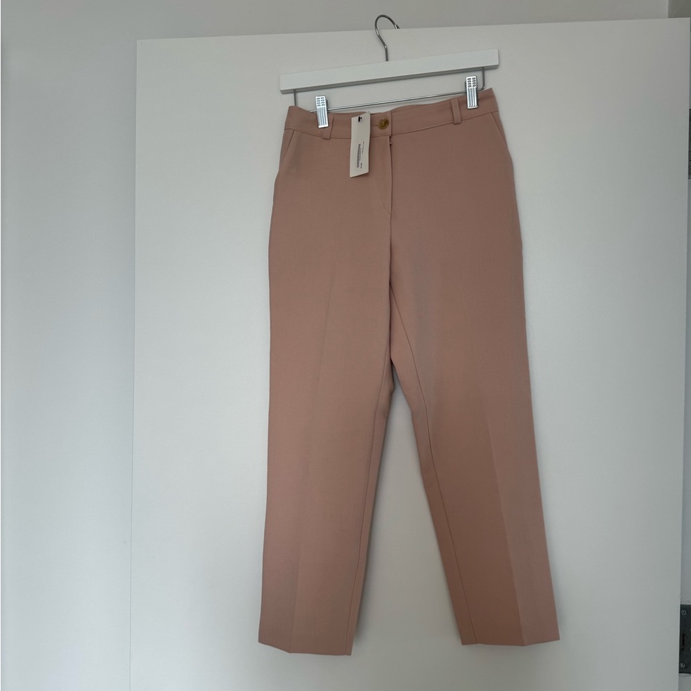 Oak + Fort Dusty Pink Trousers NWT